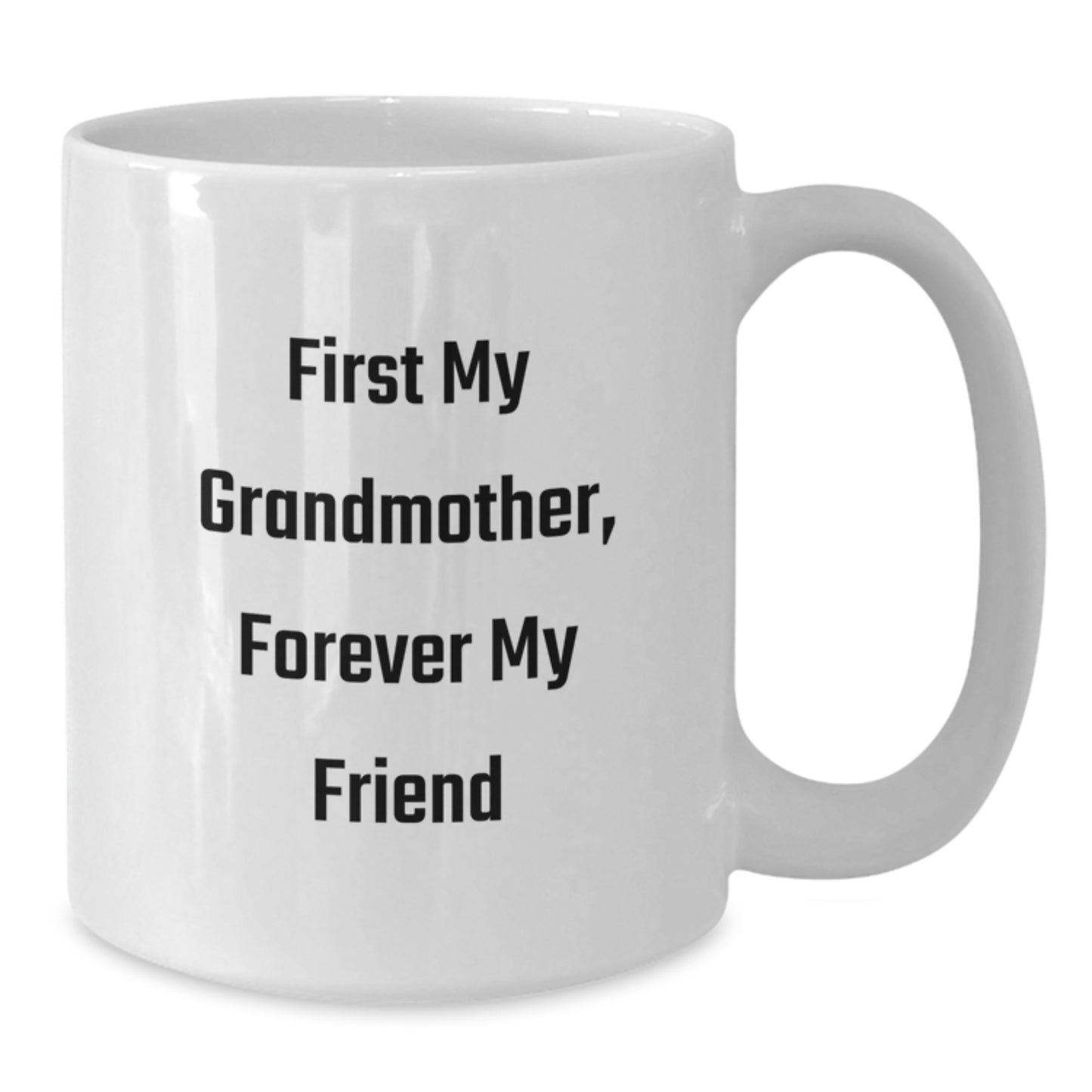Gifts from Family Members to Grandmother, A Funny Grandmother White Coffee Mug, Christmas Unique Gifts - Additional