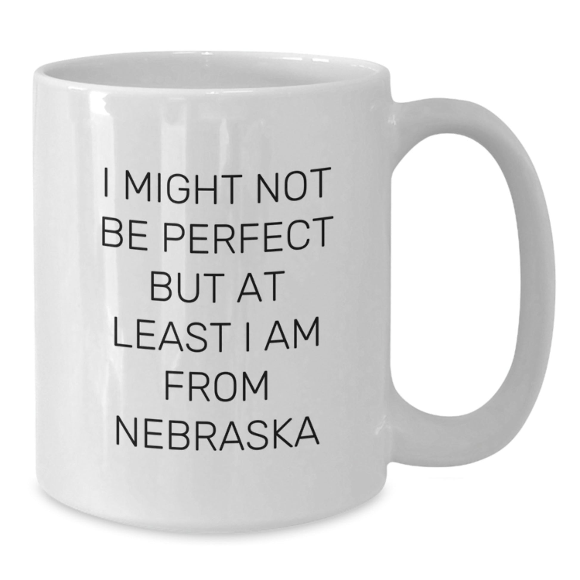Nebraska Humor White Coffee Mug Gifts from Friends and Family for Christmas Unique Ideas - Additional