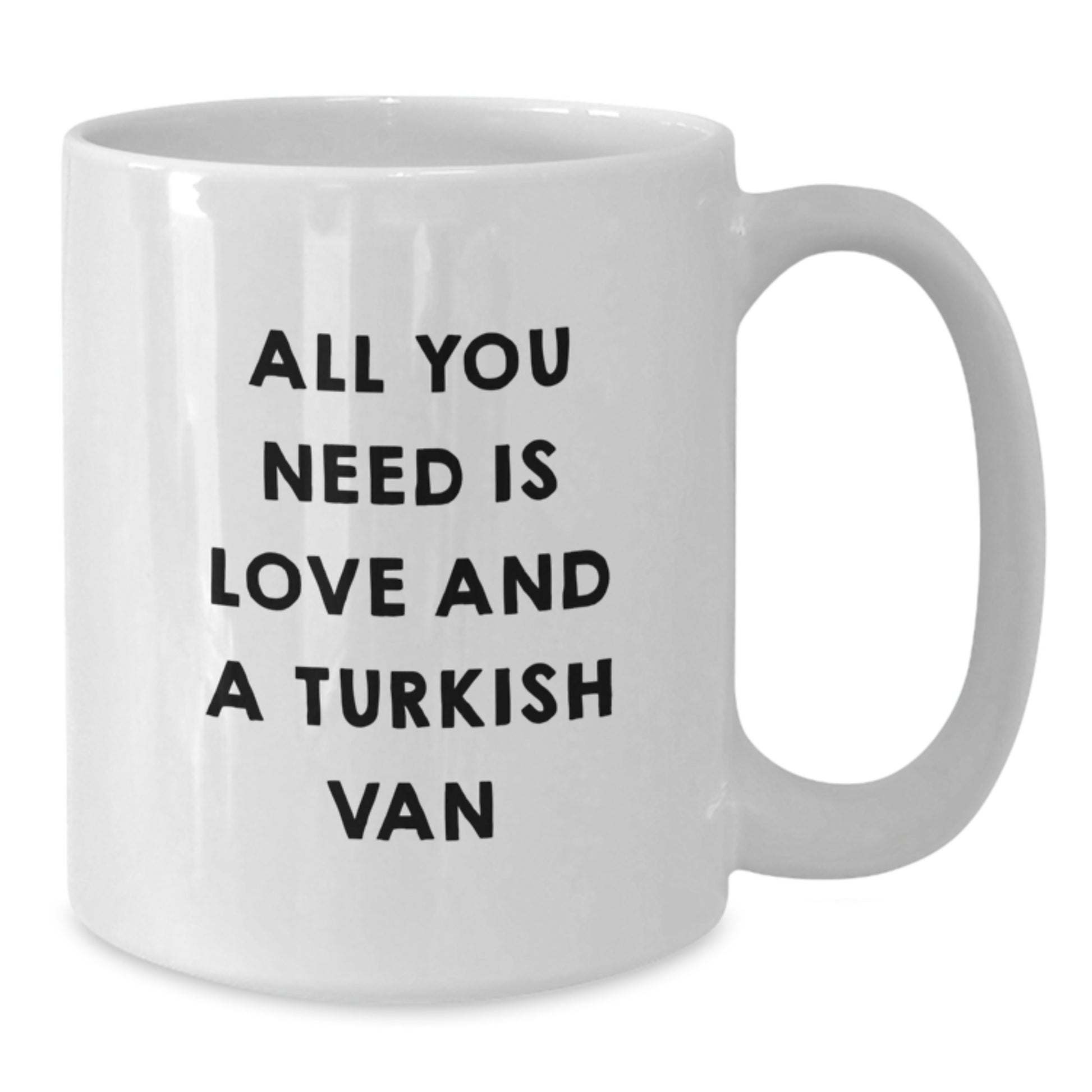 Funny Turkish Van Cat Gifts for Men, Unique Birthday Unique Gifts from Friends - Additional