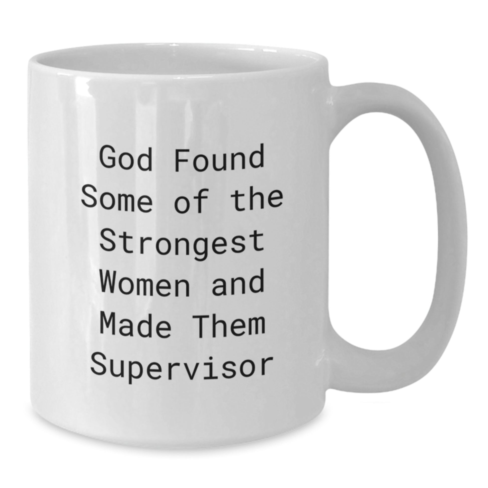 Funny Supervisor Gifts from Men to Women White Coffee Mugs for Christmas Unique Presents - Additional