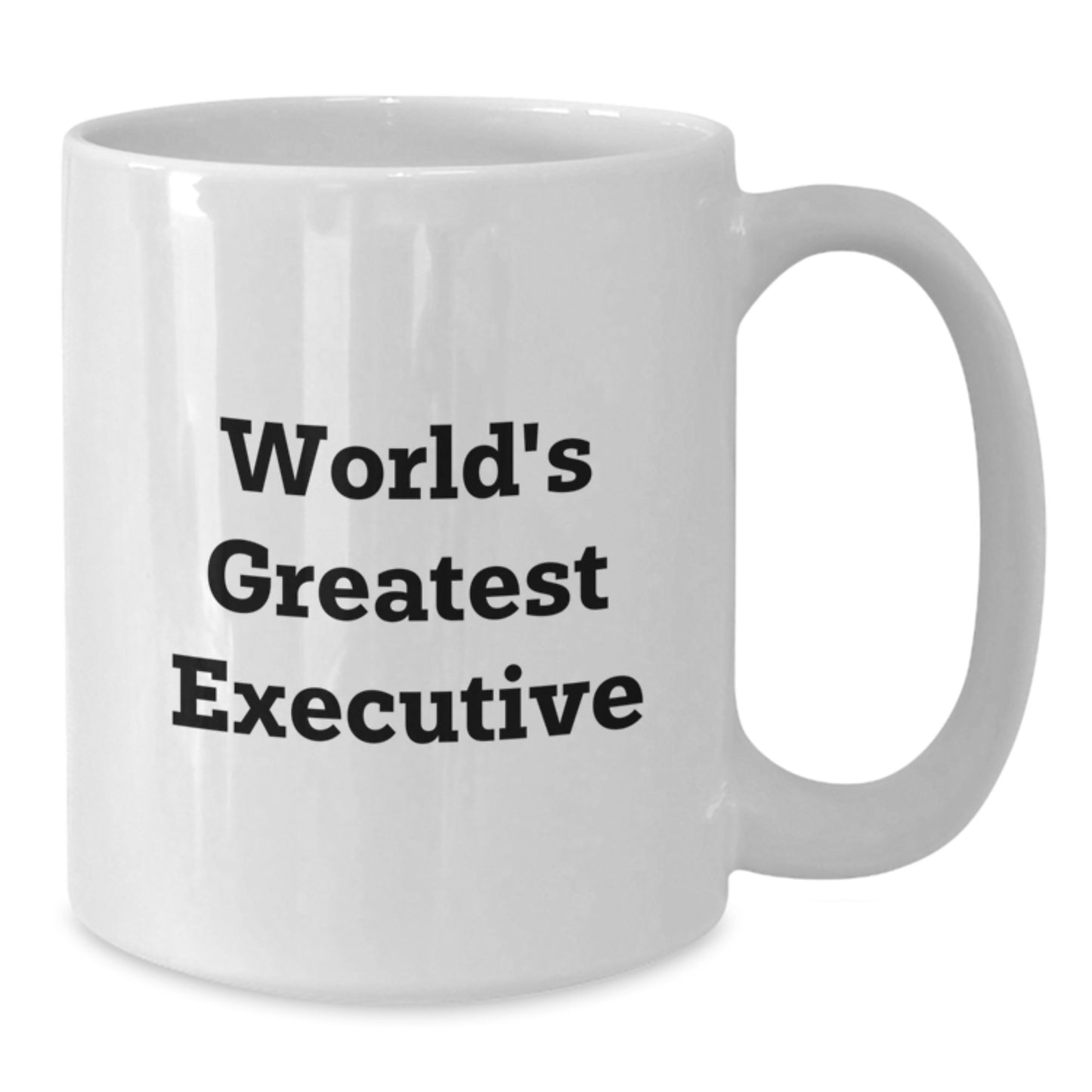 Funny Executive White Coffee Mugs for Dad Gifts from Family on Father's Day Unique Executive - Additional