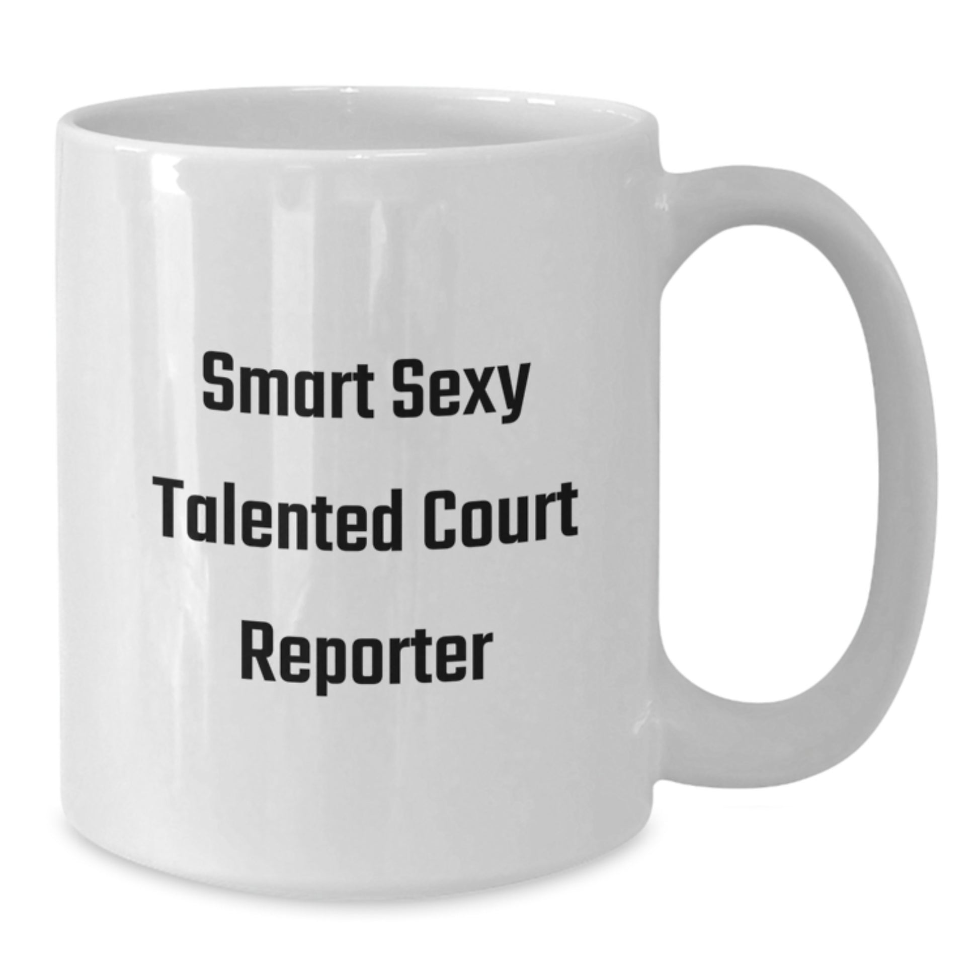 Funny Court Reporter White Coffee Mug, Gifts for Court Reporters, Unique Graduation Gifts from Friends, Court Reporter Humor Mug 11oz or 15oz - Additional