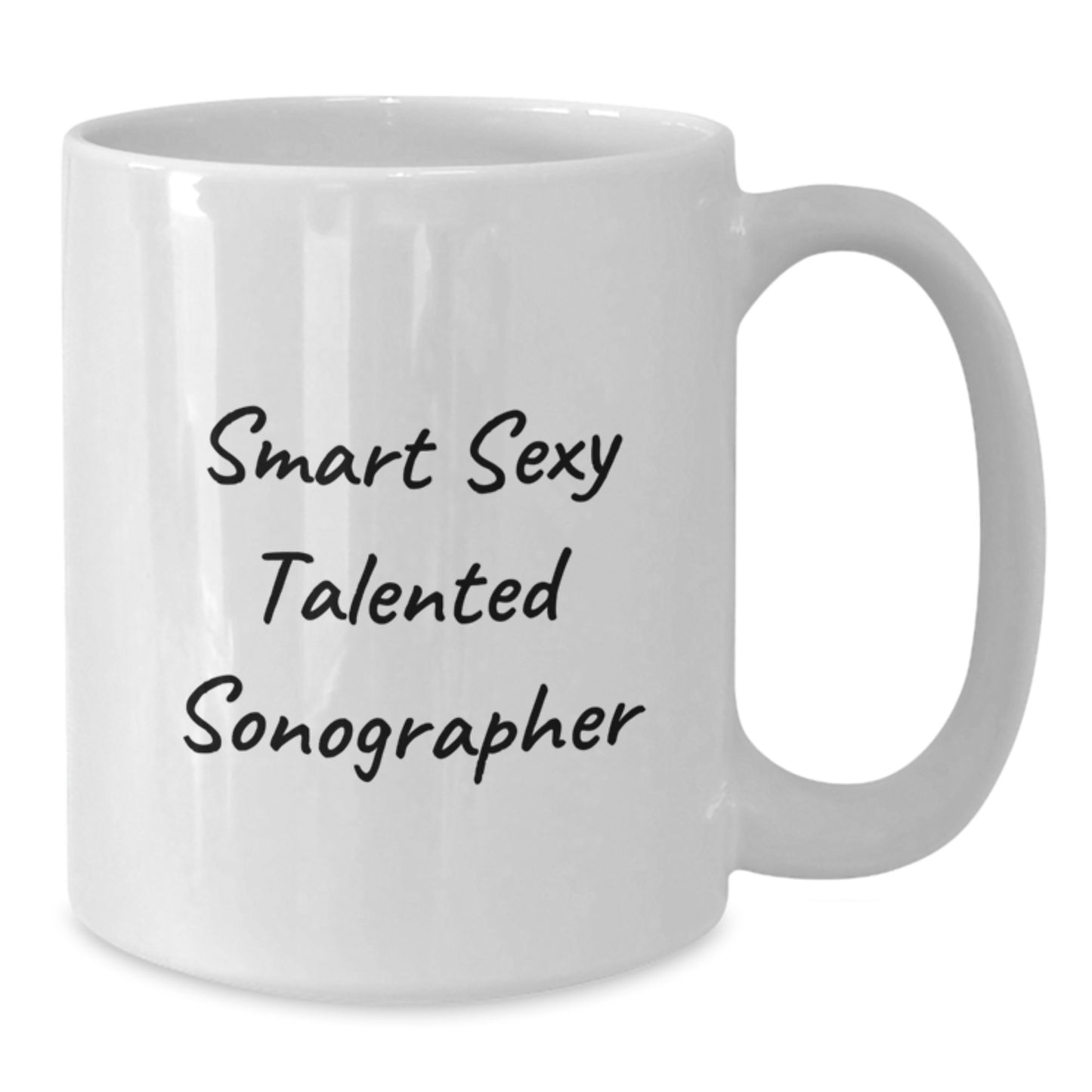 Sonographer Graduation White Coffee Mugs with Funny Quote for Unique Gifts from Coworkers, Friends, or Family - Additional