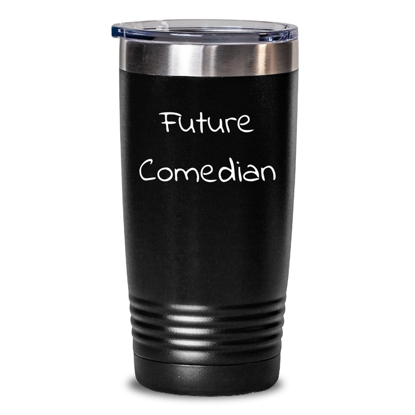 Funny Future Comedian Gifts from Men to Friends, Comedian Tumbler with Unique Christmas Unique Gifts, Inspirational Comedian Quotes - Main