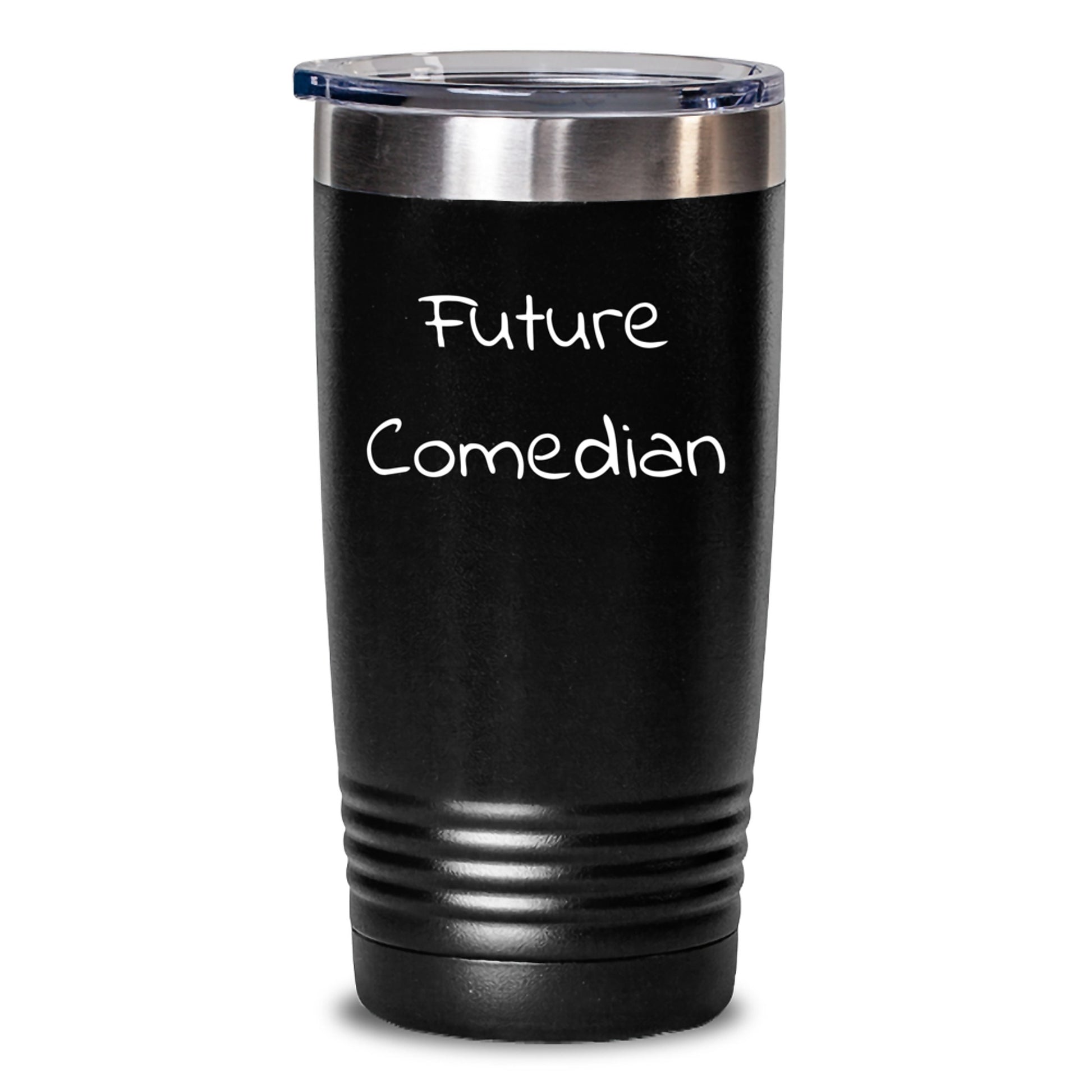 Funny Future Comedian Gifts from Men to Friends, Comedian Tumbler with Unique Christmas Unique Gifts, Inspirational Comedian Quotes - Main