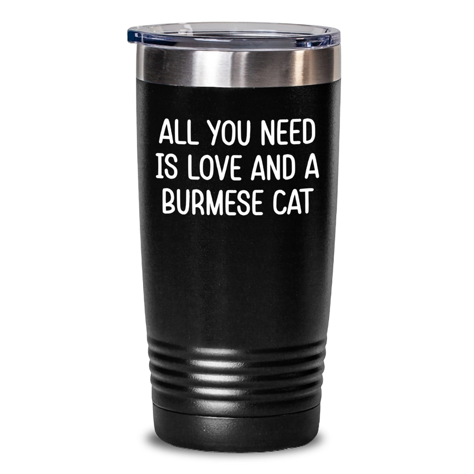 Burmese Cat Tumbler Gifts from Friends, Funny Quote, Christmas Unique - Main