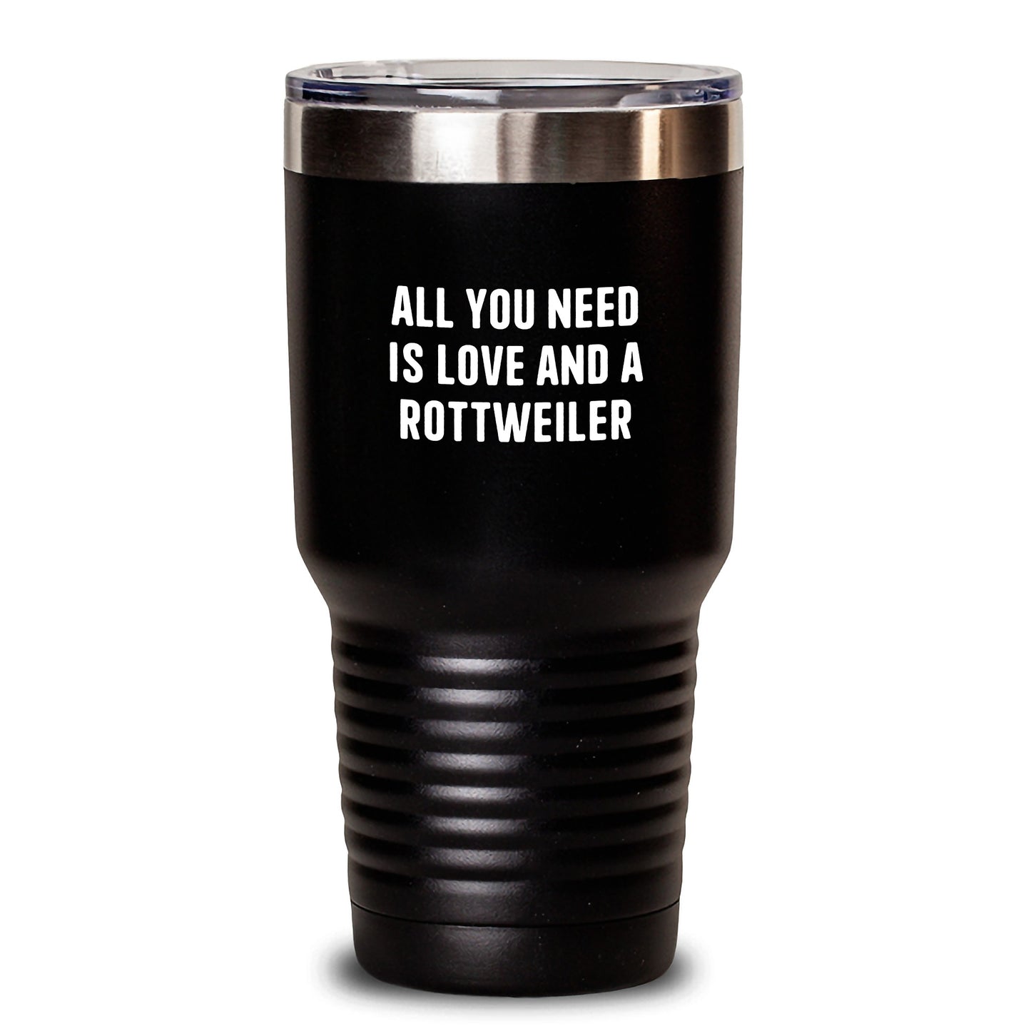 Love Rottweiler Dog Gifts from Men to Family, Funny Quote Tumbler for Christmas Unique Presents - Main
