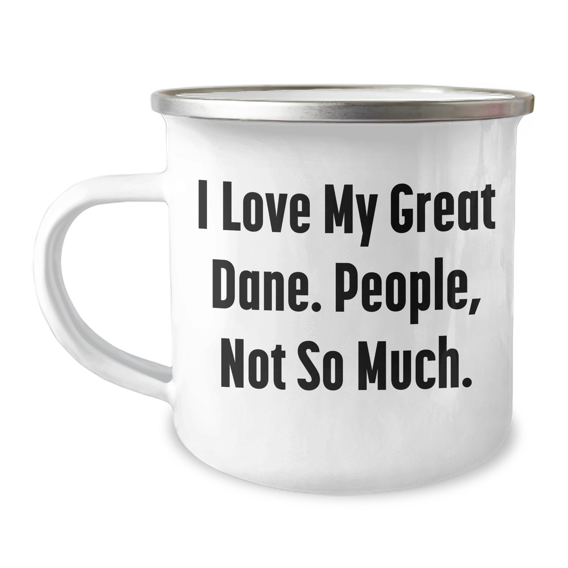 Funny Great Dane Dog Gifts for Friends, Family, and Coworkers - I Love My Great Dane. People, Not So Much. - Graduation Unique Gifts from Men, Women, Family - Image 1