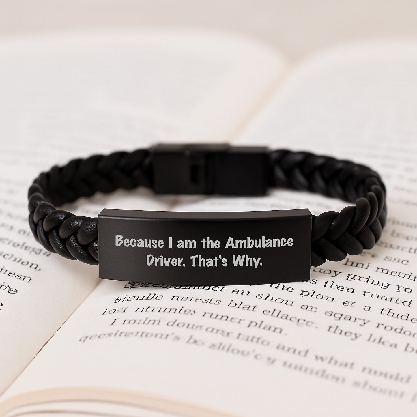Funny Ambulance Driver Gifts for Men - Because I Am The Ambulance Driver That's Why Christmas Unique Gifts from Friends - Image 3