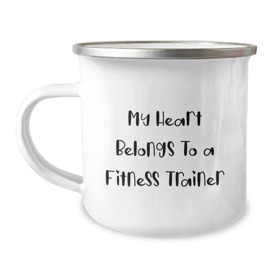 Funny Fitness Trainer Gifts from Friends for Birthday Unique Mug - Image 1
