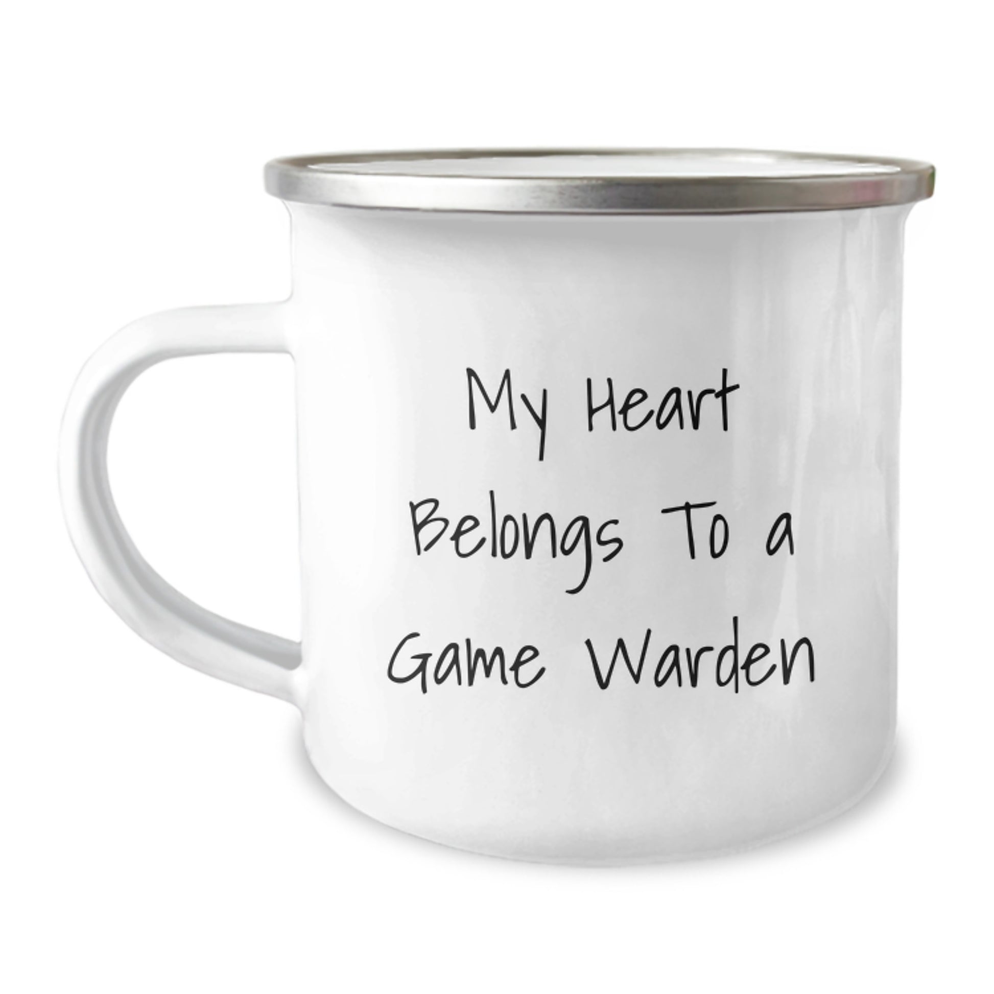 Funny Game Warden Gifts from Men to Game Wardens on Birthday Unique Camping Mug - Image 1