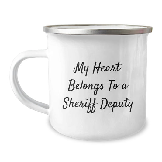 Funny Sheriff Deputy Gifts Christmas Unique Mugs from Family to Sheriff Deputy Lover - Image 1