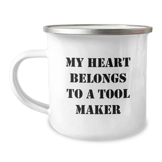 Tool Maker Camping Mug Gifts from Friends to Family Funny Quote Christmas Unique Ideas - Image 1
