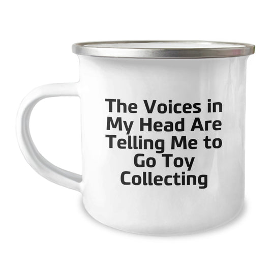 Funny Camping Mug for Toy Collecting Enthusiasts Gifts from Friends Christmas Unique - Image 1