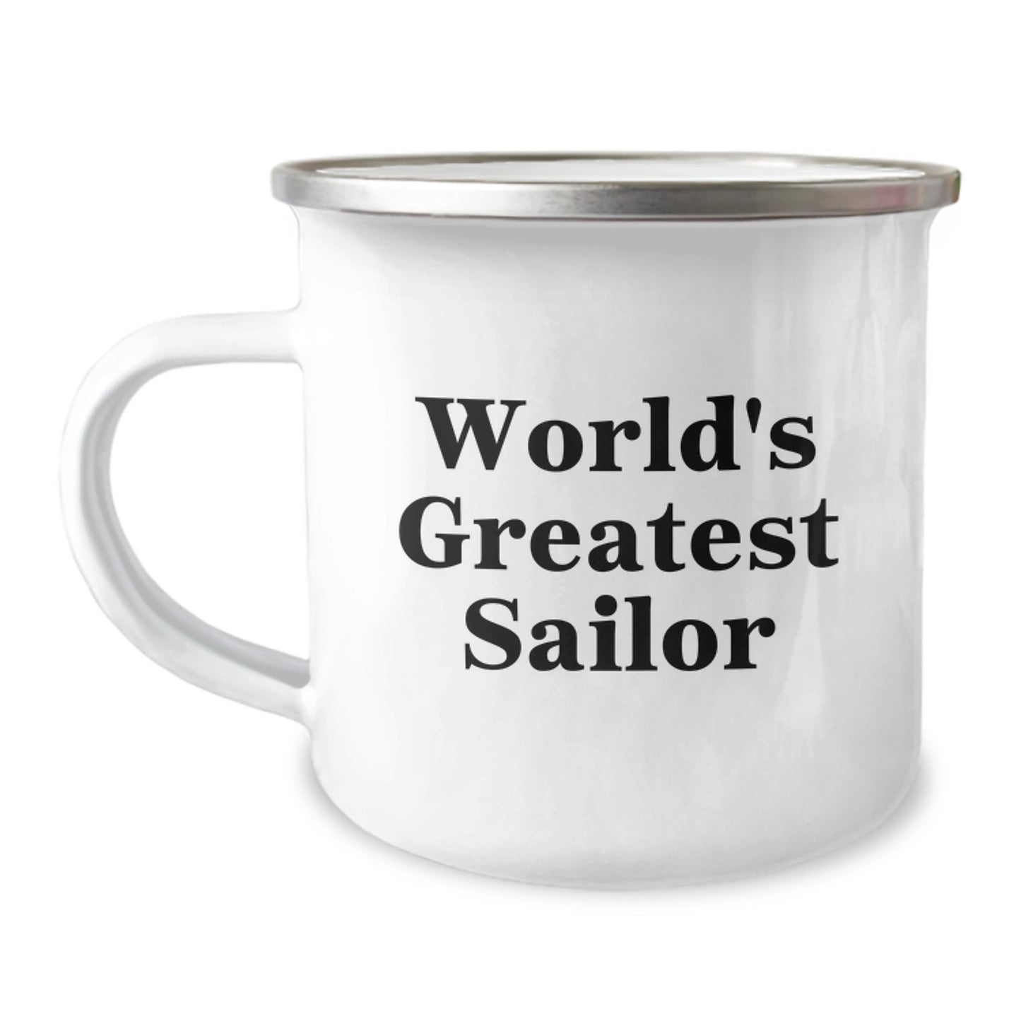Gifts from Family for World's Greatest Sailor Dad - Funny Sailor Camping Mug - Image 1