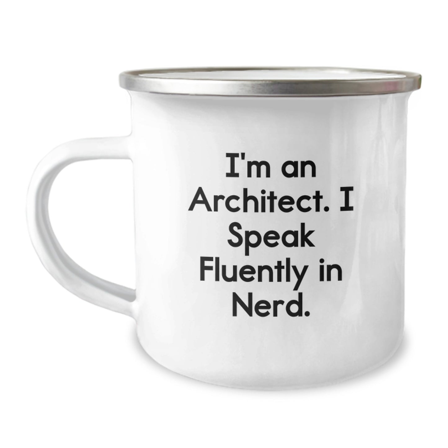 Funny Architect Mug Gifts from Family for Men, I'm An Architect. I Speak Fluently In genius. Christmas Unique Gifts for Friends - Image 1