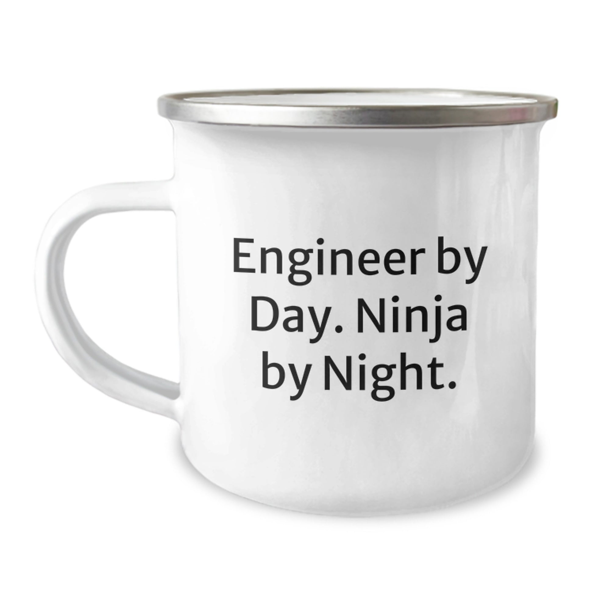 Engineer Gifts from Men, Unique Graduation Mugs by Day. Ninja By Night. for Engineers, Funny Camping Mugs - Image 1