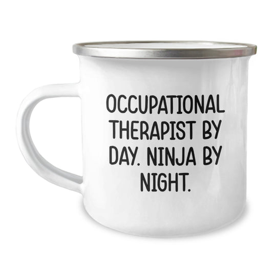 Gifts from Family to Occupational Therapist Funny Mug - Birthday Unique Occupational Therapist Gifts for Occupational Therapist Love Ninja Life Camping Mug - Image 1
