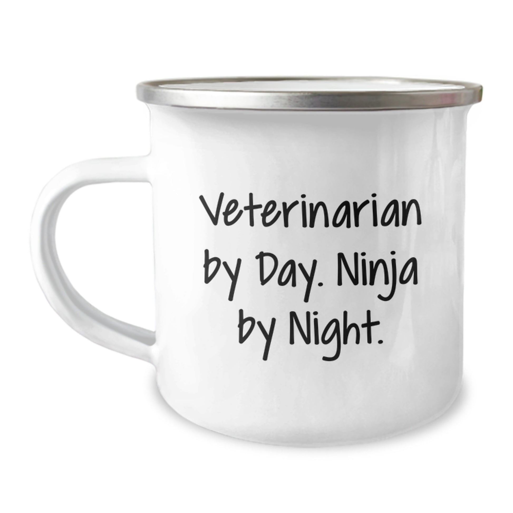 Veterinarian Gifts By Day, Ninja By Night - Funny Camping Mug for Birthday, Gifts from Friends, Gifts for Veterinarian, Men, or Women - Image 1