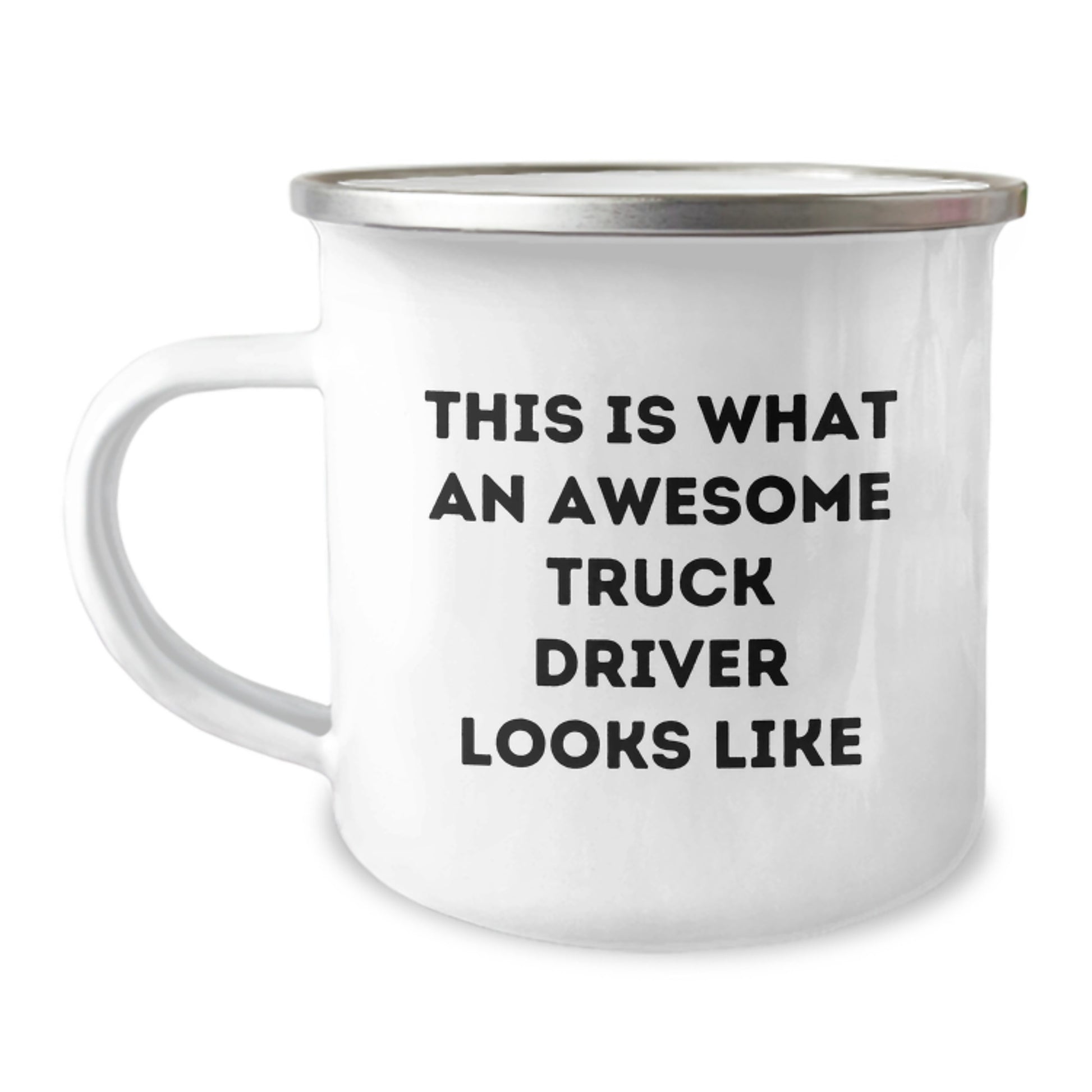 Truck Driver Gifts for Men from Friends, This Is What An Awesome Truck Driver Looks Like, Camping Mug for Graduation Unique Gifts - Image 1