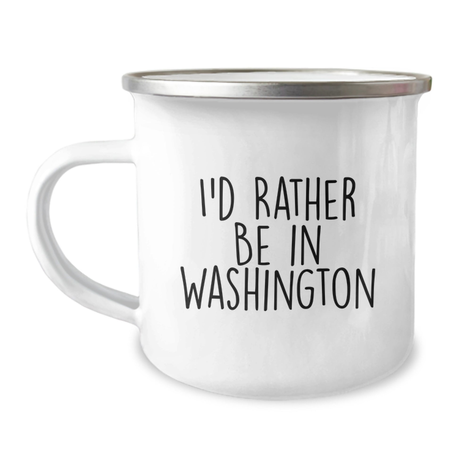 Washington Enthusiast Funny Camping Mug Gifts from Friends, Gifts for Washington Birthday - Image 1