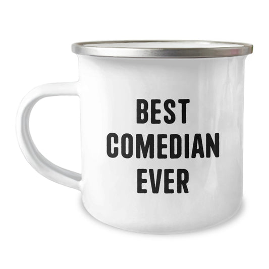 Funny Comedian Gifts for Men, Women, Friends, Family - Best Comedian Ever Camping Mug for Christmas Unique Gifts - Image 1