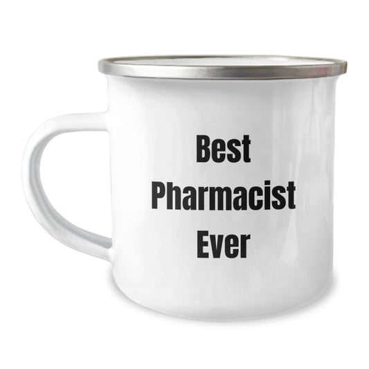 Funny Camping Mug Gifts from Friends for Best Pharmacist Ever - Christmas Unique Mugs for Men and Women - Image 1
