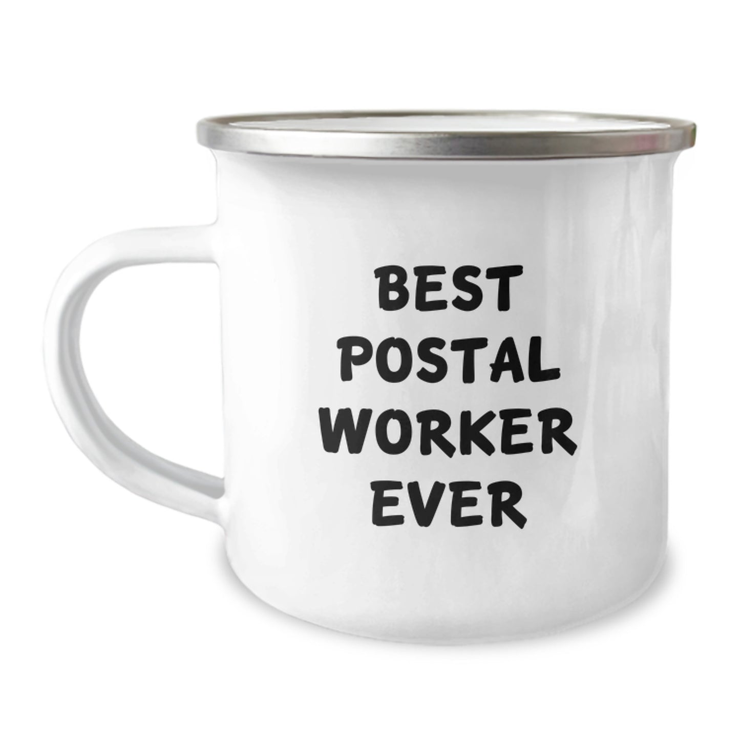 Funny Postal Worker Gifts from Friends, Unique Camping Mugs for Postal Workers, Best Postal Worker Ever Birthday Unique Gifts for Him - Image 1