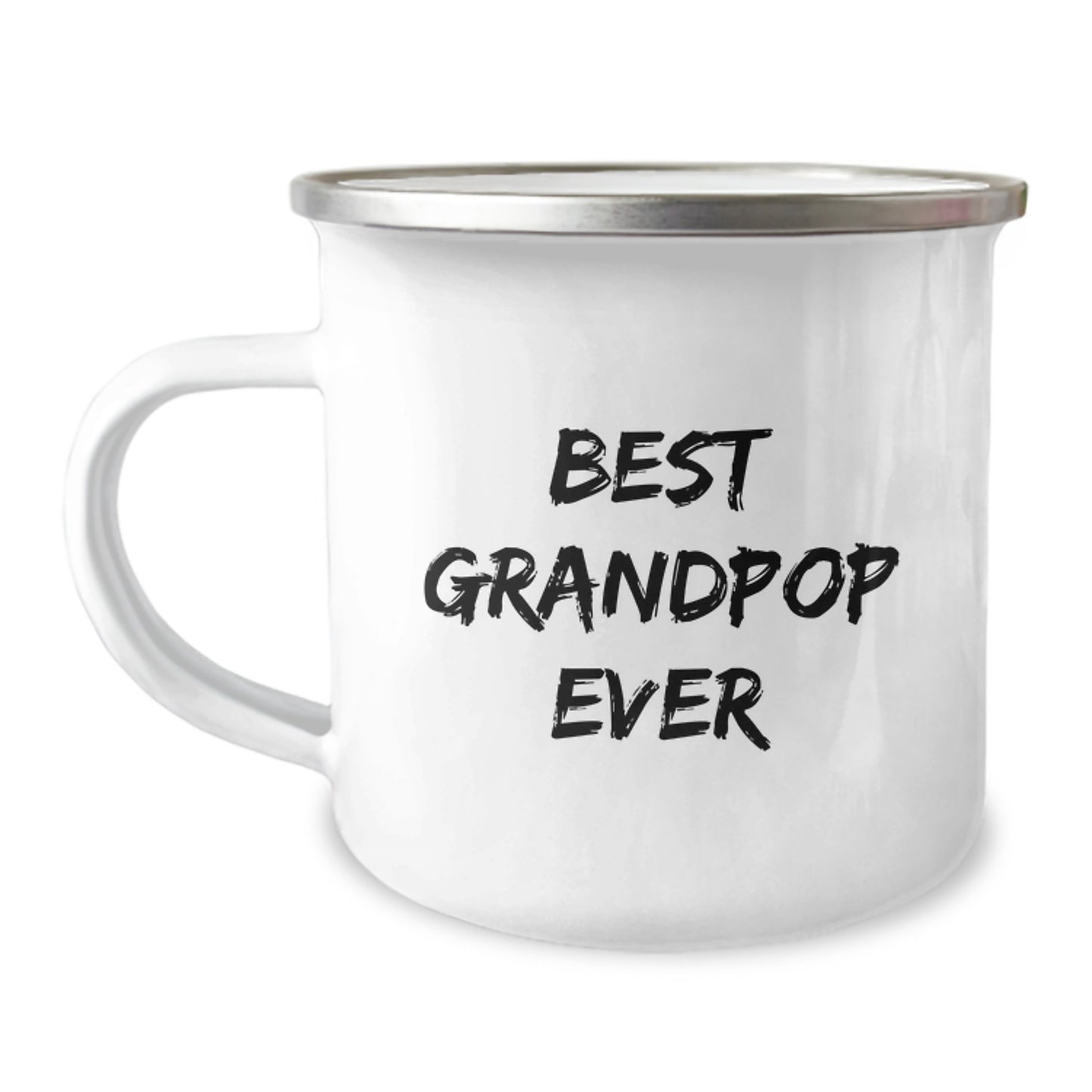 Funny Grandpop Gifts for Men, Best Grandpop Ever Camping Mug, Christmas Unique Presents from Family - Image 1