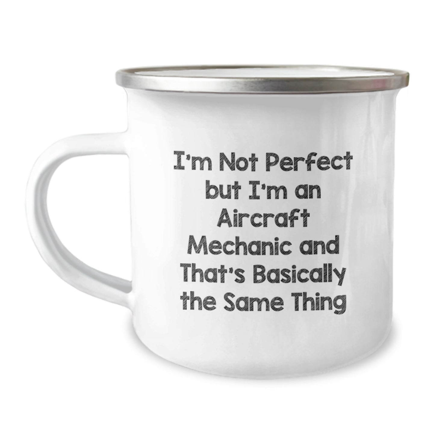 Funny Aircraft Mechanic Gifts, Gifts from Friends for Aircraft Mechanic, Camping Mug with Inspirational Quote, Unique Graduation Gifts for Men - Image 1