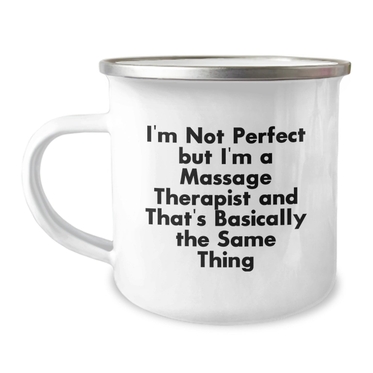 Funny Massage Therapist Gifts for Christmas, Camping Mug from Friends, Unique for Women, Men, Coworkers - Image 1