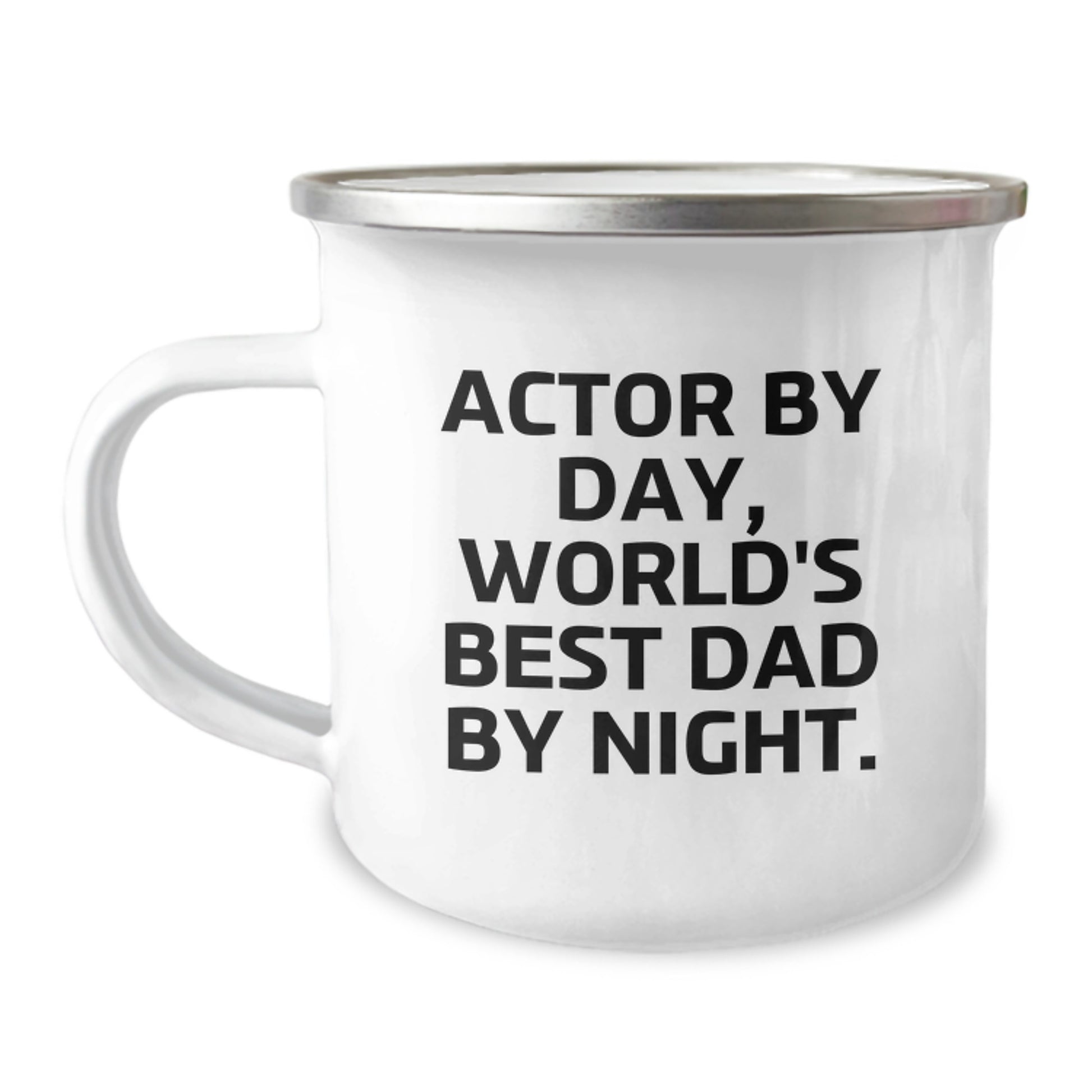Funny Actor Gifts for Men Actor By Day Camping Mug Stainless Steel Unique Christmas Unique Gifts - Image 1