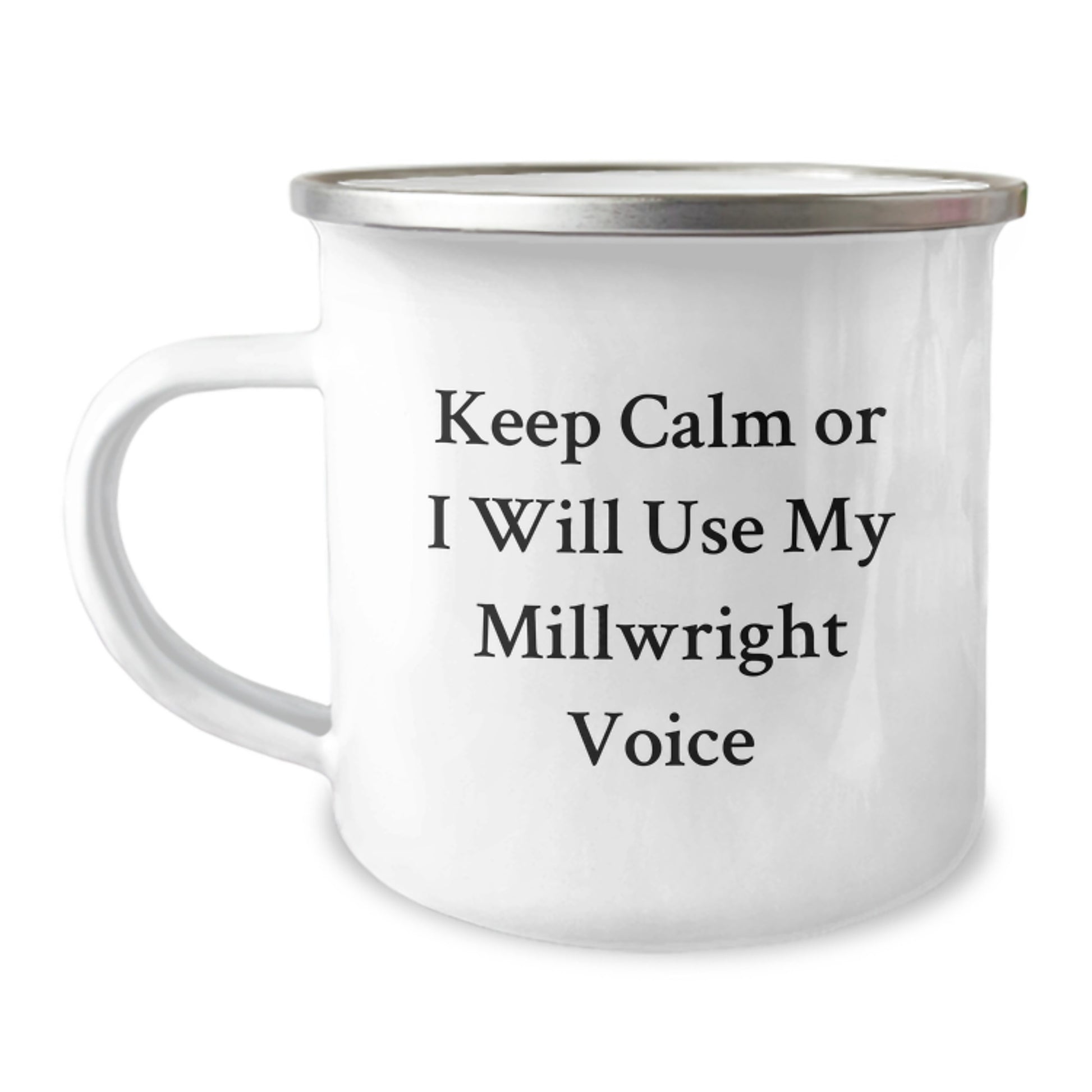 Funny Millwright Gifts from Dad to Son Funny Camping Mug for Father's Day - Image 1
