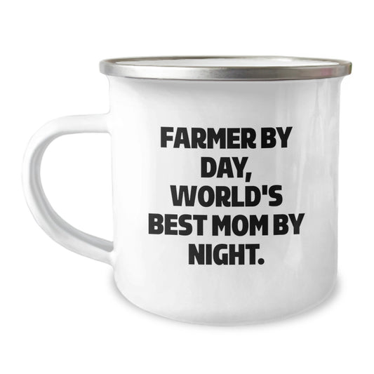 Farmer's Delight Camping Mug Gifts from Mom - Inspirational Quote for Birthday, Funny and Cute Farming Gifts for Men, Women, and Friends, Camping Mugs, Gifts from Mom to Farmer, Gifts for Farmer - Image 1