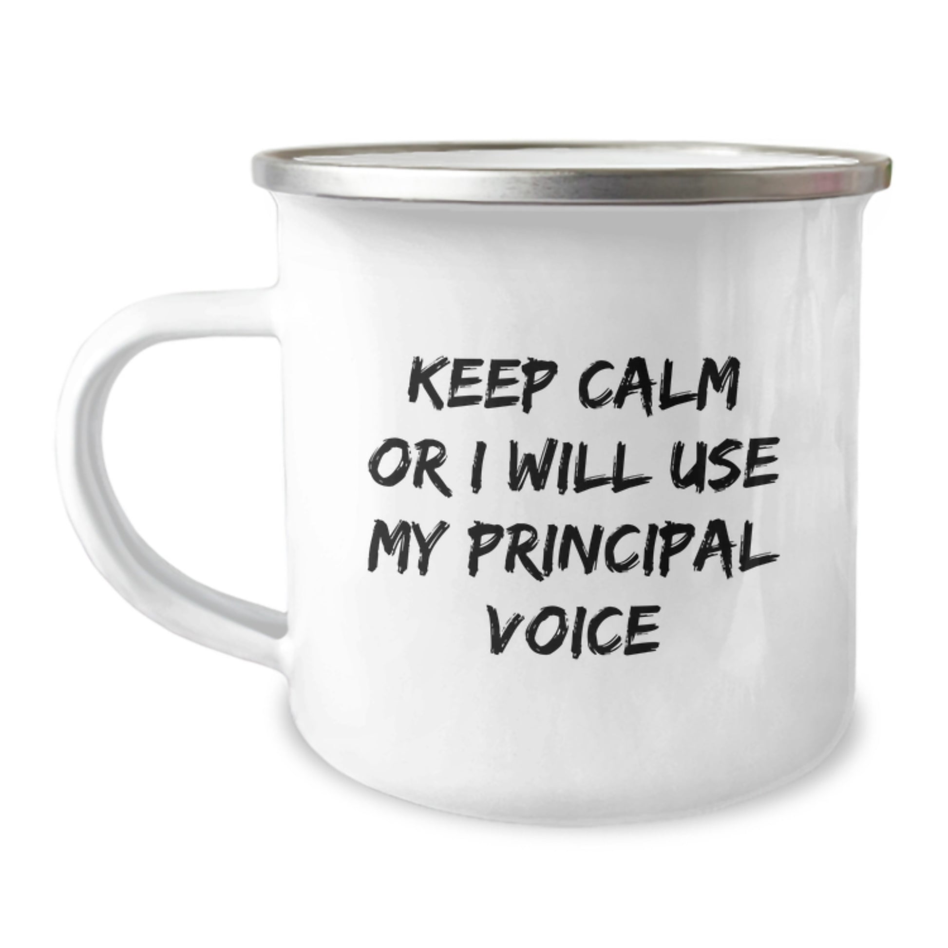 Funny Principal Camping Mug Gifts from Men for Principal Mom on Mother's Day - Image 1