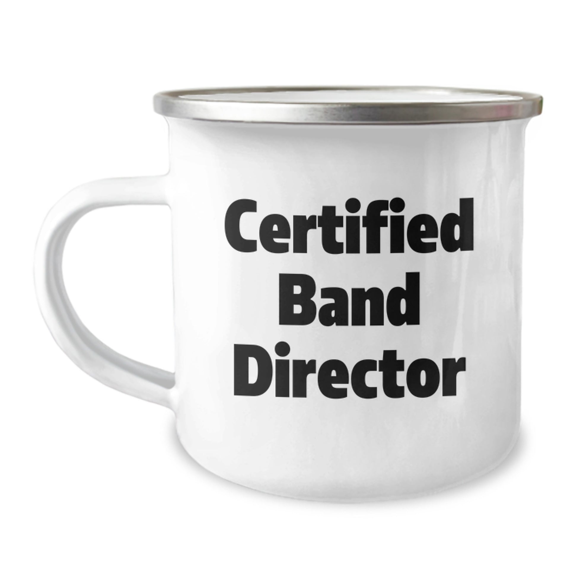 Funny Gifts from Band Director Friends for Men Who Love Camping, Certified Band Director Mug, Christmas Unique Gifts - Image 1