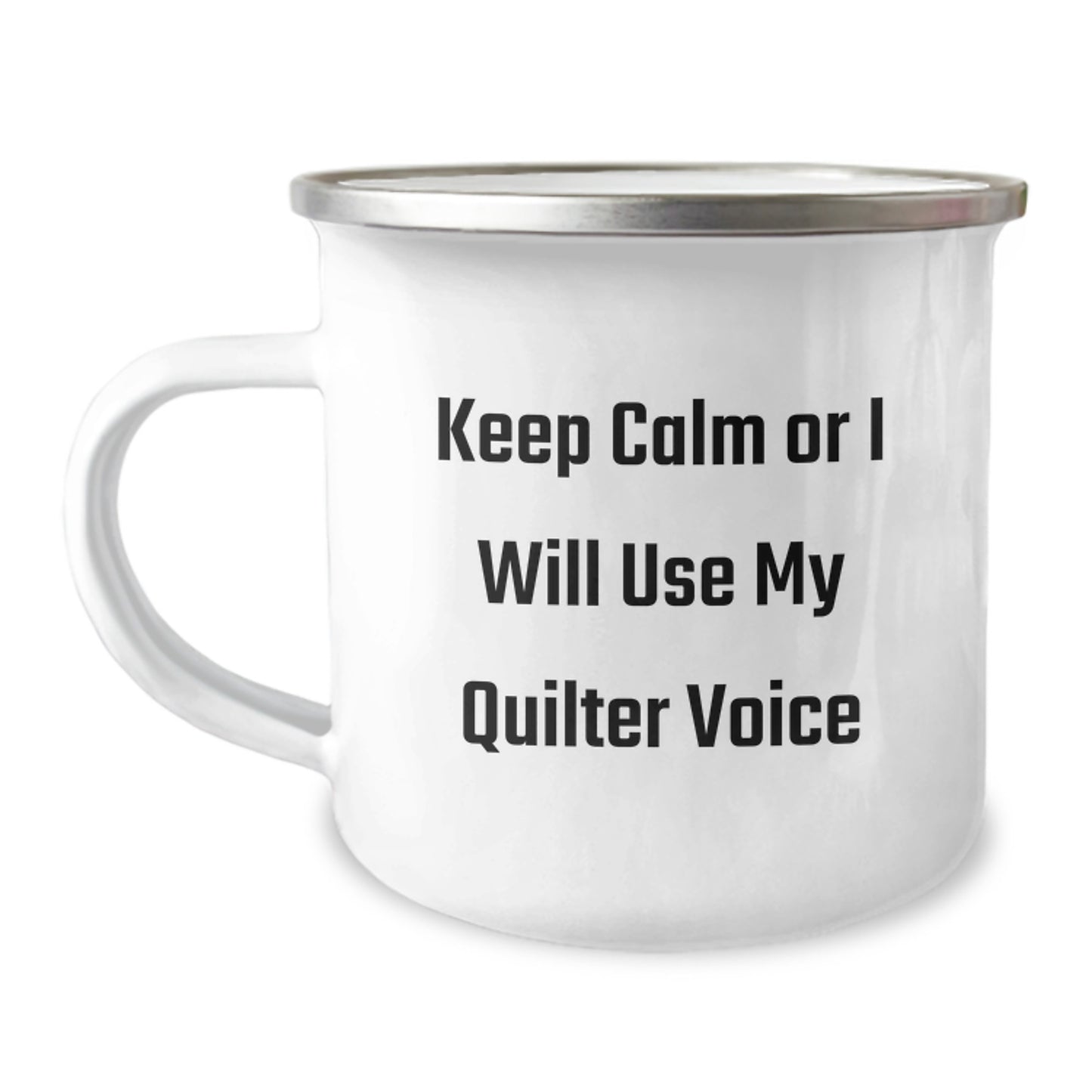 Funny Quilter Gifts for Mom, Mother's Day Unique Quilter Mugs, Camping Mug from Friends, Quilter Lover - Image 1