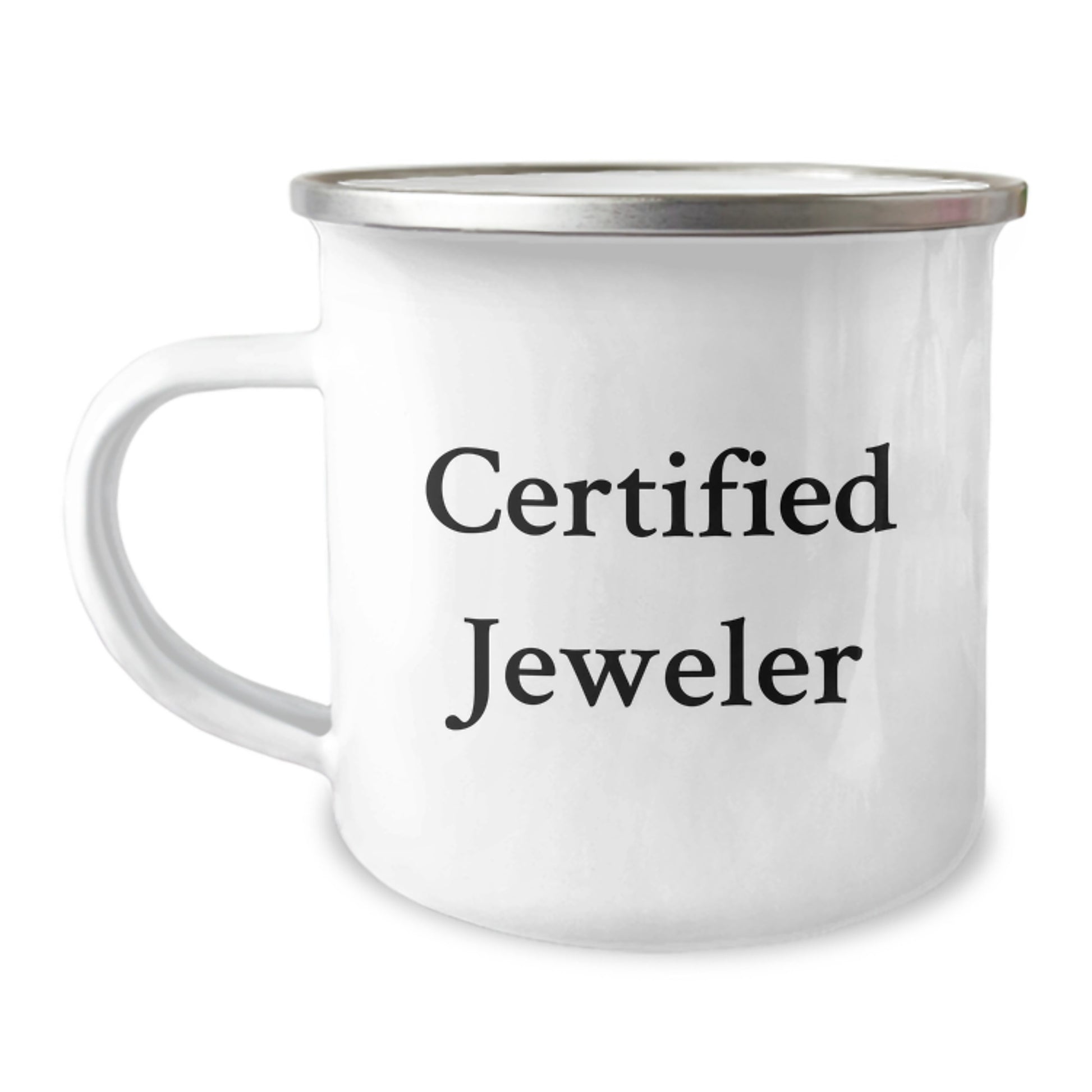 Funny Gifts from Jeweler to Men, Birthday Unique Gifts for Jeweler Lover, Camping Mug - Image 1