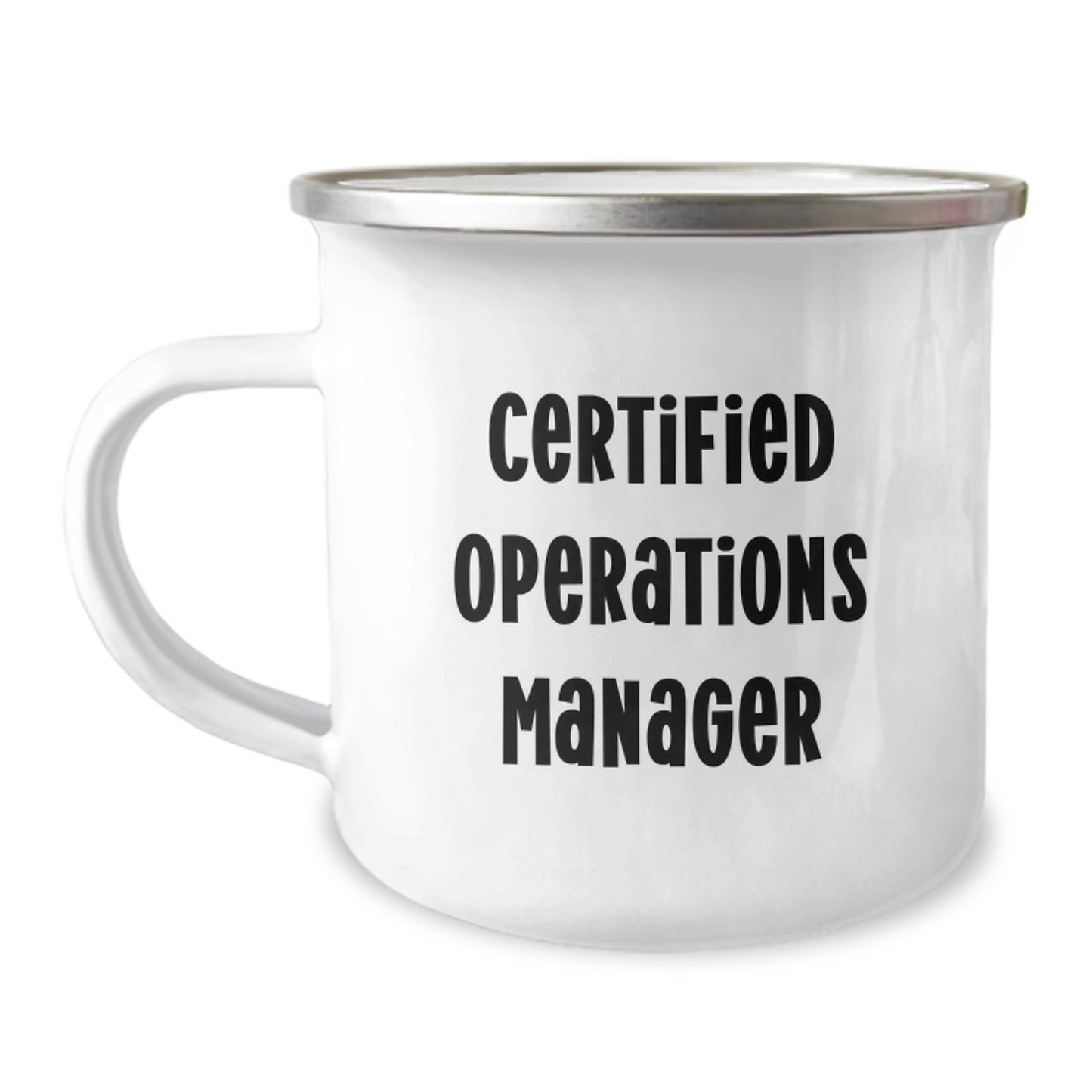 Funny Operations Manager Gifts for Him - Valentine's Unique Gifts from Friends - Certified Operations Manager Coffee Mug - Image 1