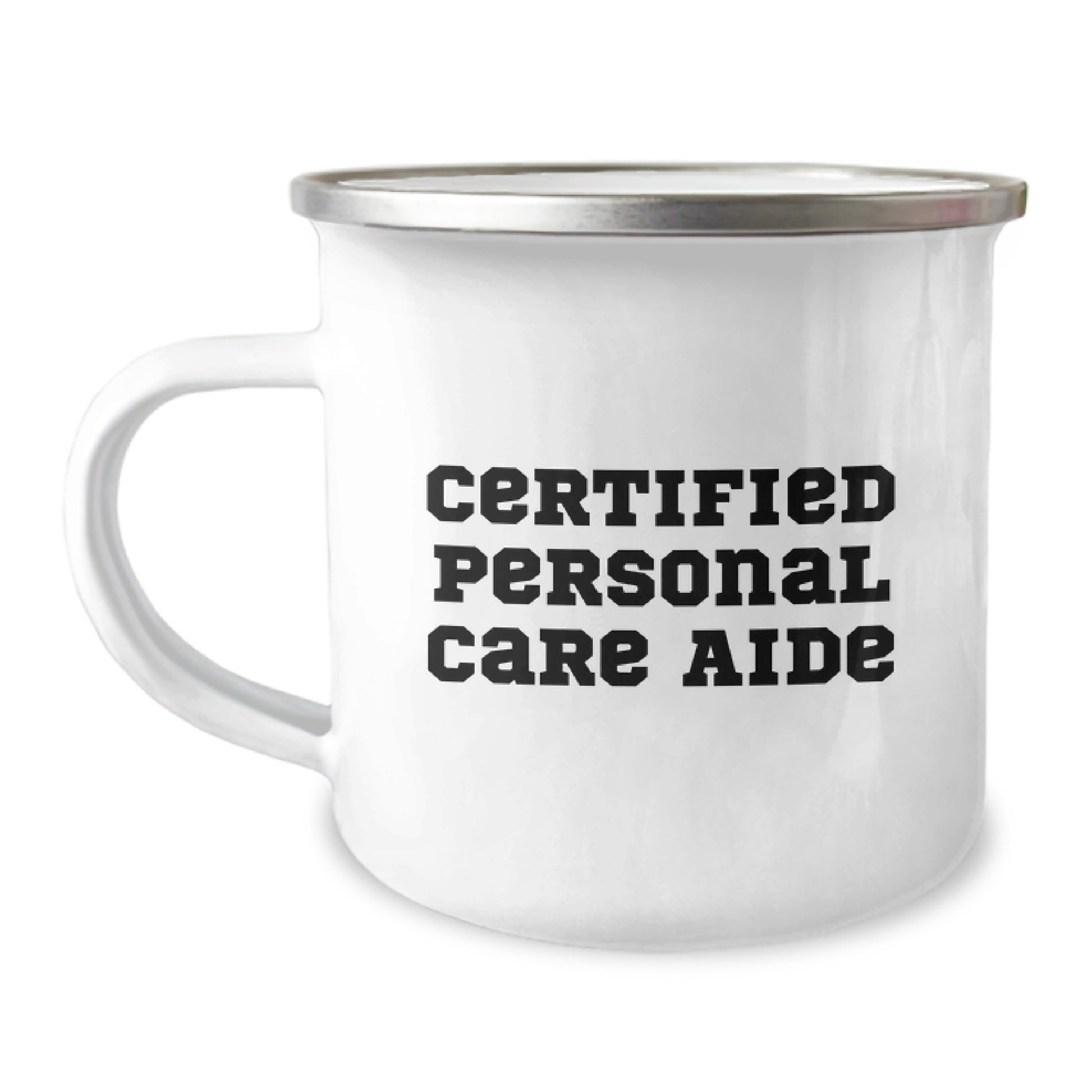 Funny Gifts from Friends for Personal Care Aide Certified, Camping Mug for Christmas Unique Gifts - Image 1