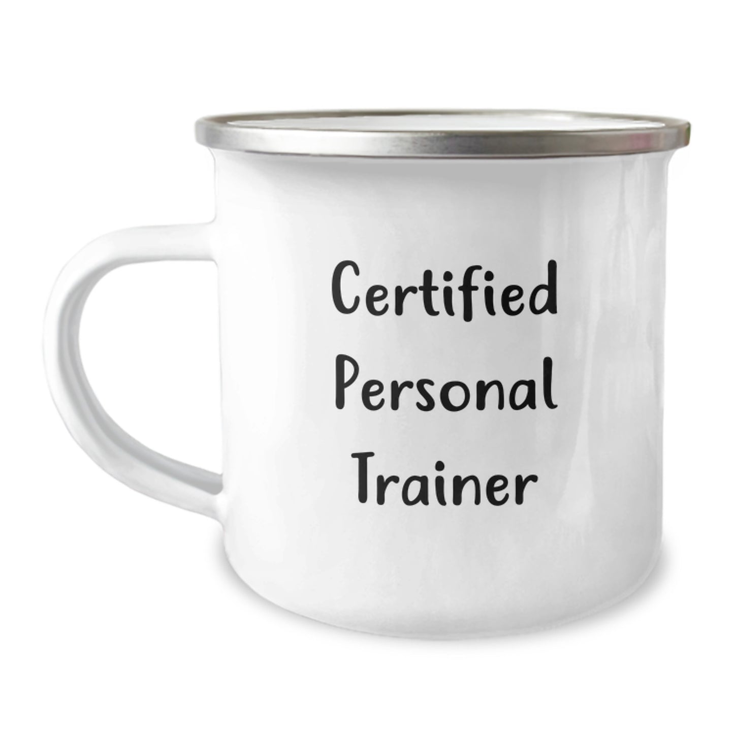 Funny Gifts from Friends to Personal Trainer Men Camping Mug, Inspirational Quote for Christmas Unique Gifts, Personal Trainer Motivational Mug for Friends - Image 1