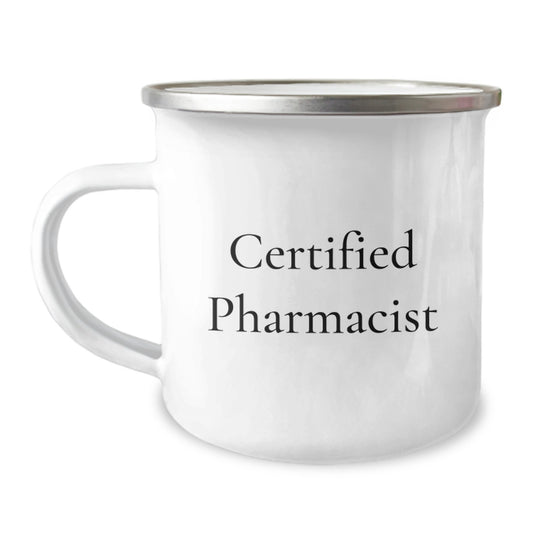 Funny Gifts from Men to Certified Pharmacist Friends This Christmas - Camping Mug, Pharmacist Humor, Pharmacy Gift - Image 1