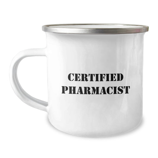 Funny Pharmacist Gifts for Men, Women, Family and Friends - Certified Pharmacist Christmas Unique Mugs for Camping Lover - Image 1