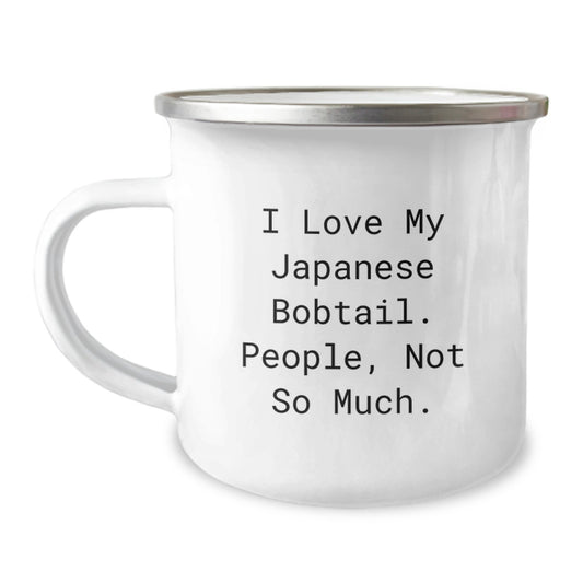 Japanese Bobtail Cat Camping Mug Gifts for Japanese Bobtail Cat Lovers, Funny Gift from Friends, Unique Birthday Unique Gifts for Men, Women, Family, or Friends - Image 1