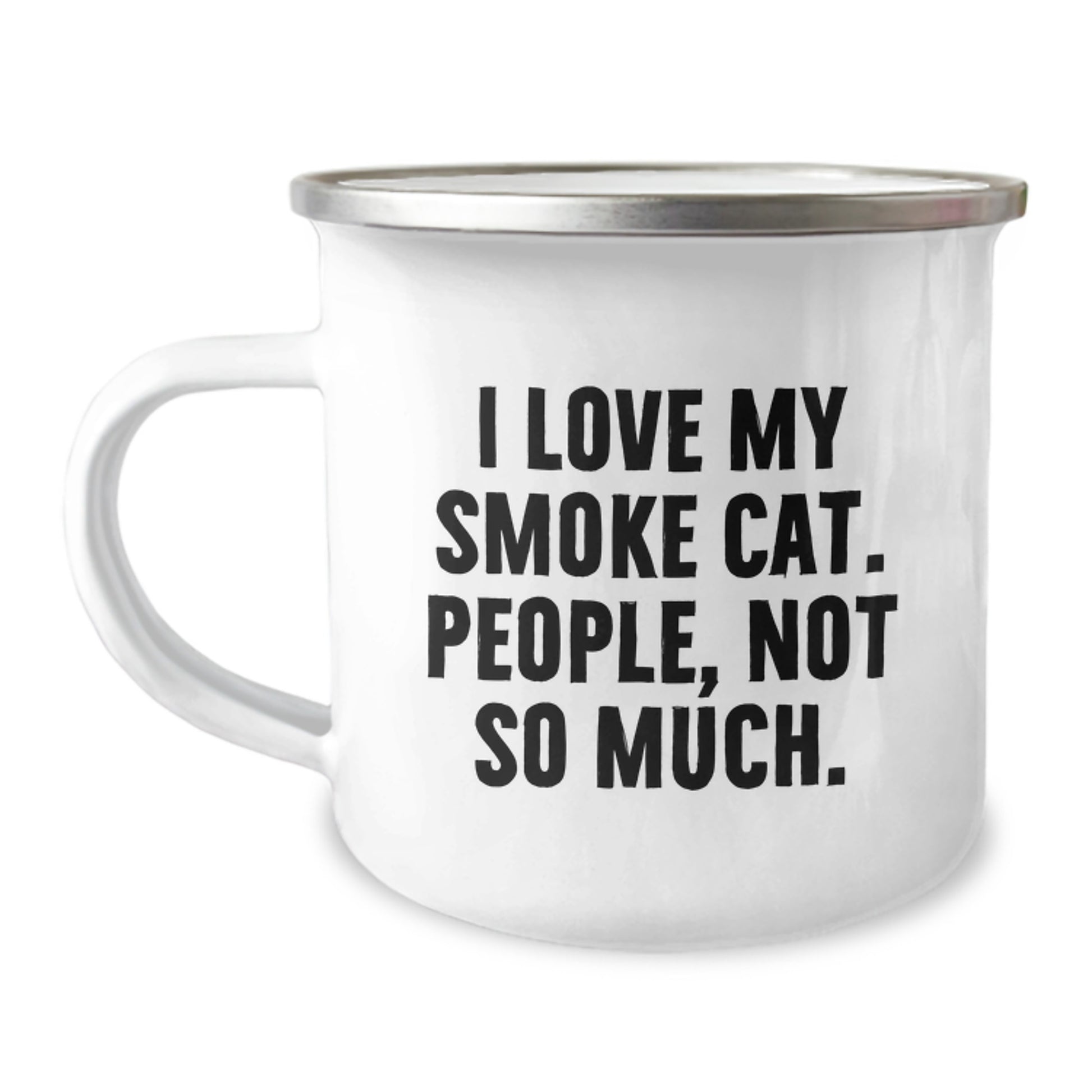 Funny Smoke Cat Gifts for Men from Friends on Birthday Unique - Image 1