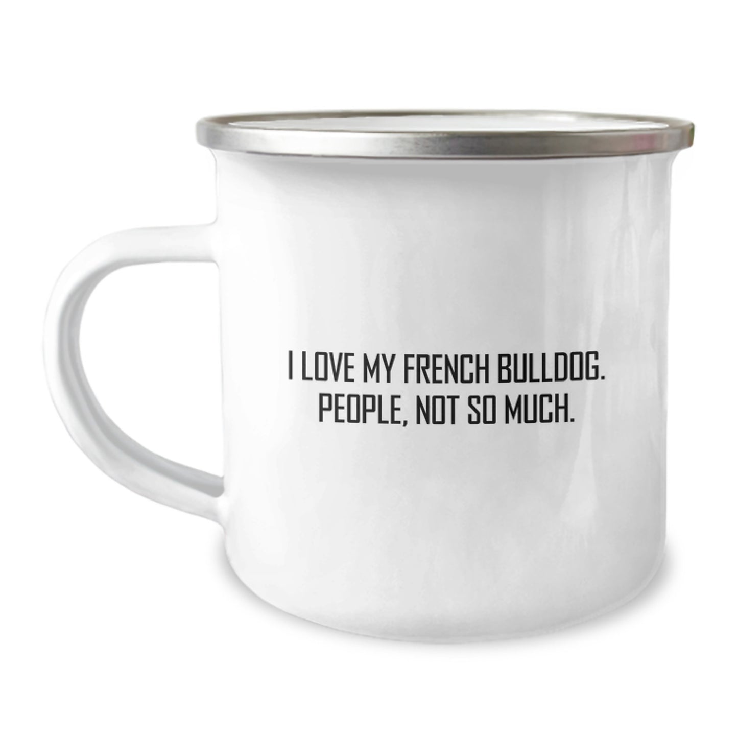 French Bulldog Camping Mug Gifts from Friends to Family Funny Mugs for Christmas Unique - Image 1