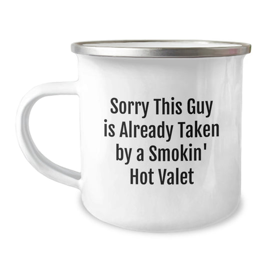 Valet Gifts for Friends Funny Mugs Camping Mug Christmas Unique Gifts from Friends for Valet Men - Image 1