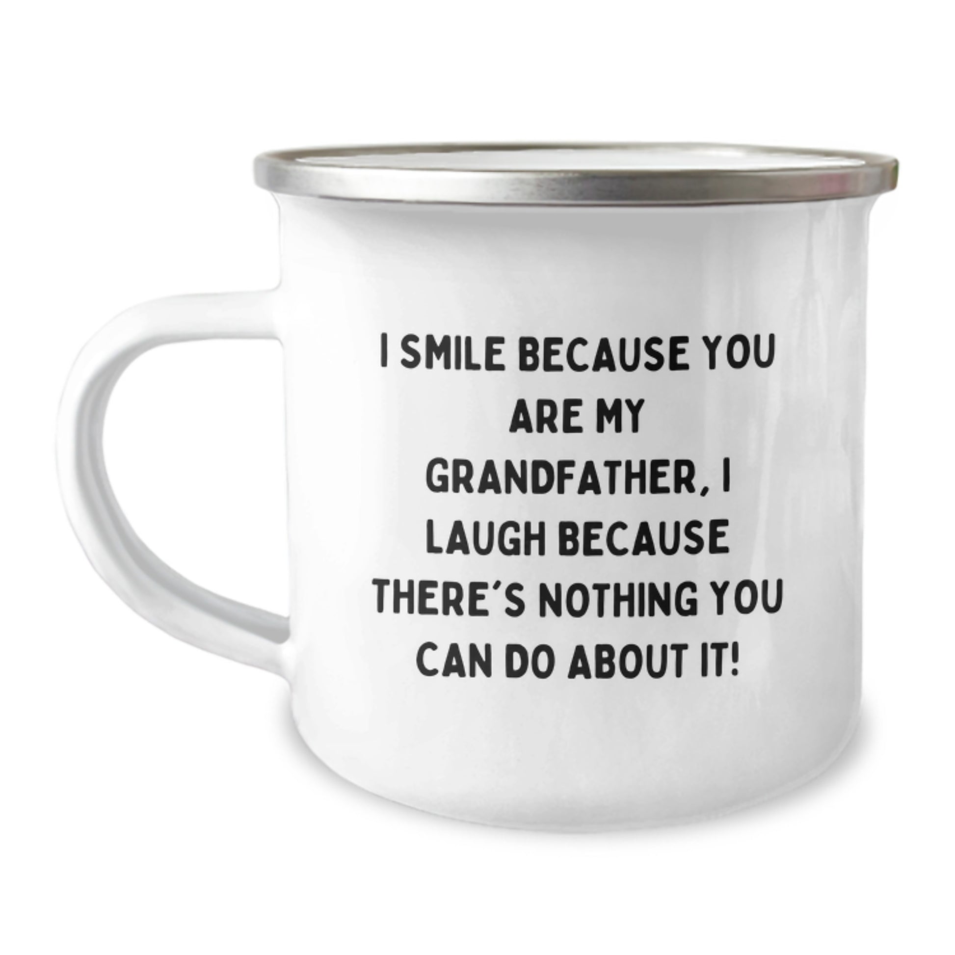 Funny Grandfather Gifts for Men - Grandfather Camping Mug, Unique Mother's Day Unique Gifts from Family - Image 1