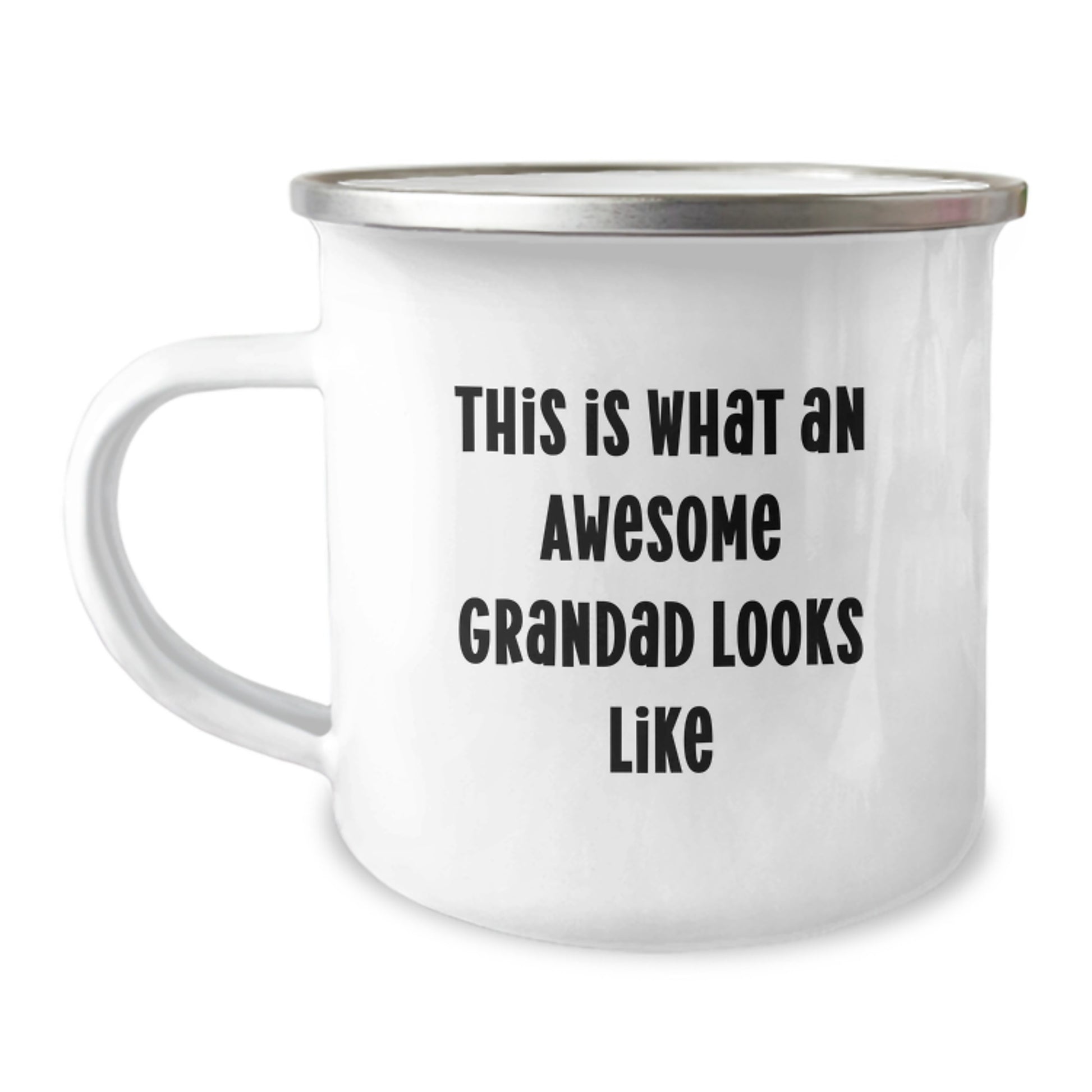 Funny Grandad Gifts for Men - This Is What An Awesome Grandad Looks Like, Camping Mug, Gifts from Family to Grandad, Christmas Unique Gifts - Image 1