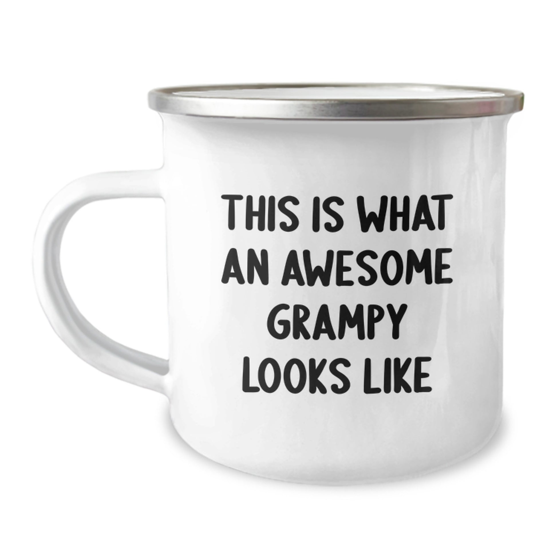 Funny Grampy Gifts for Men, This Is What An Awesome Grampy Looks Like Camping Mug, Unique Christmas Unique Gifts from Family - Image 1